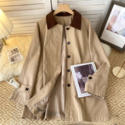 Diana Contrast Collar Jacket